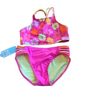 Cat & Jack 2 piece bathing suit. Size XL 14